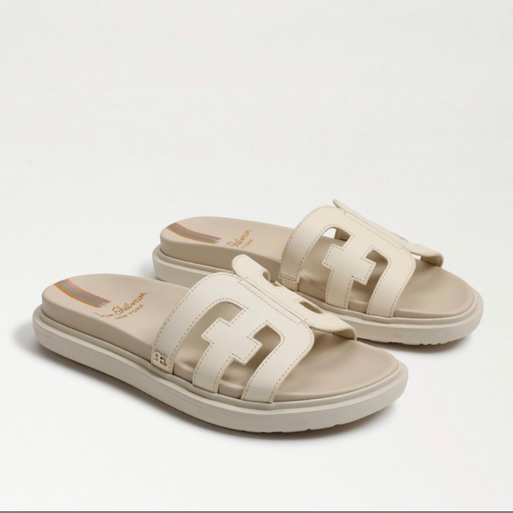 Sam Edelman Cream Slide Sandals SOLD